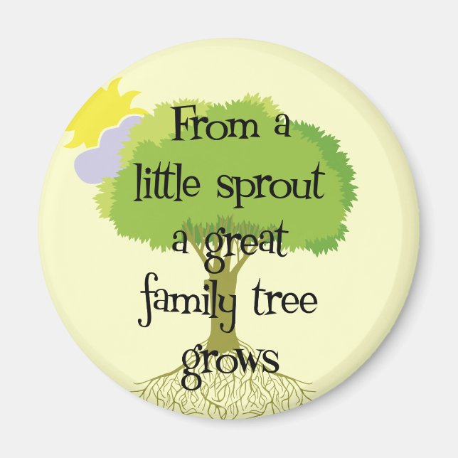 Little Sprout Magnet (Front)