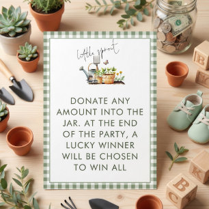 Little Sprout Take All Baby Shower Game card
