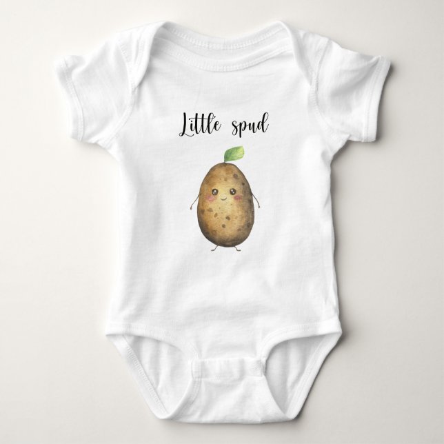 Little spud Baby Shower Bodysuit (Front)