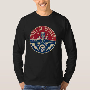 Little St Bernard Pass french italy Alpine motobik T-Shirt