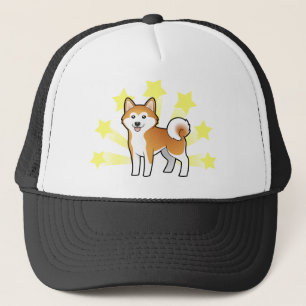 Little Star Akita Inu / Shiba Inu Trucker Hat