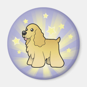 Little Star American Cocker Spaniel Magnet