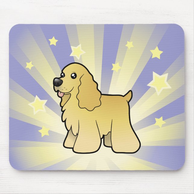 Little Star American Cocker Spaniel Mouse Pad (Front)