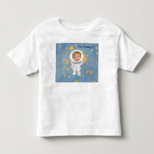 Little Star Astronaut Birthday T-Shirt