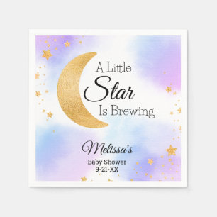 Little Star Brewing Dreamy Baby Shower Napkin