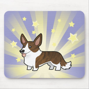Little Star Cardigan Welsh Corgi Mouse Pad