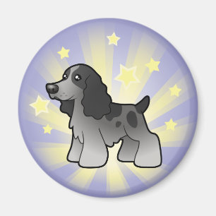Little Star English Cocker Spaniel Magnet
