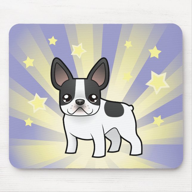 Little Star French Bulldog Mouse Pad (Front)