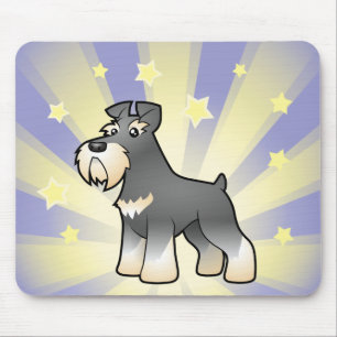 Little Star Giant/Standard/Miniature Schnauzer Mouse Pad