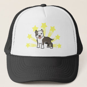 Little Star Pitbull/American Staffordshire Terrier Trucker Hat
