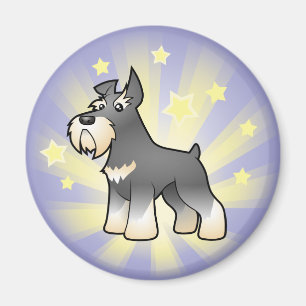 Little Star Schnauzer Magnet