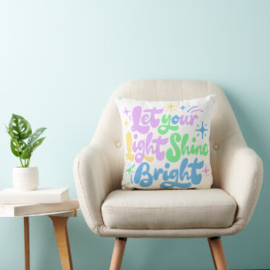 Little Star Shine Message for Happy Kids Cushion