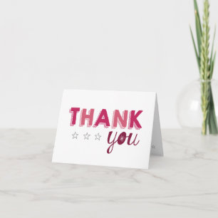 Little Star Thank You Note Card