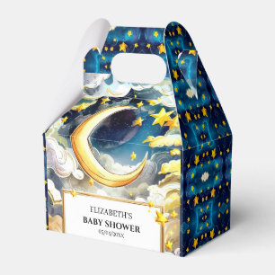 Little Starry Night Celestial Baby Shower Favour Box