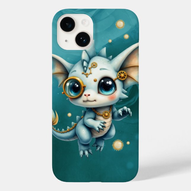 Little Steam Dragon – Professional Chaos Engineer. Case-Mate iPhone Case (Back)