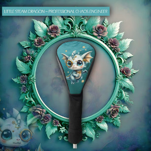Little Steam Dragon – Professional Chaos Engineer. Golf Head Cover