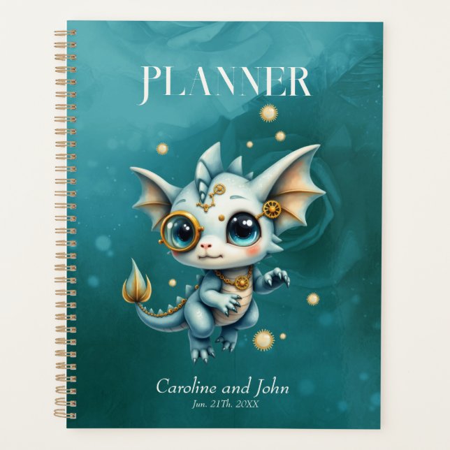 Little Steam Dragon – Professional Chaos Engineer. Planner (Front)
