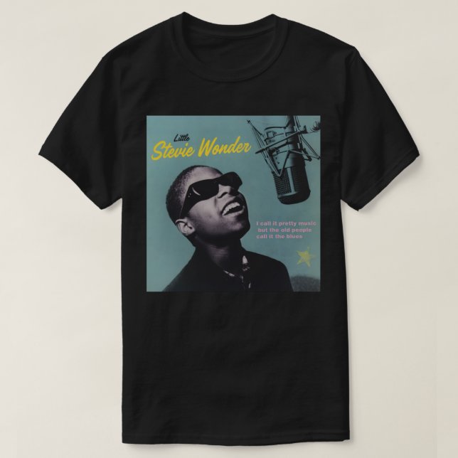LITTLE STEVIE WONDER  Essential T-Shirt (Design Front)