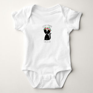 Little Stinker Personalised Baby Skunk Bodysuit