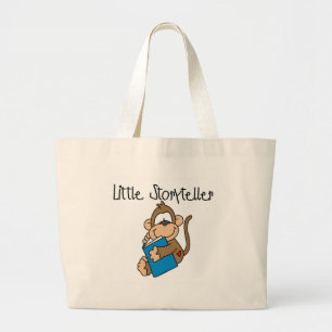 Little Storyteller Large Tote Bag