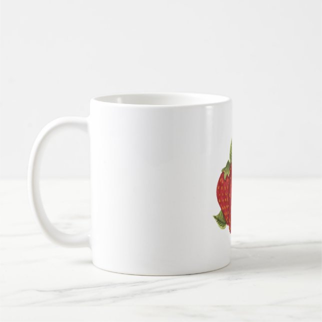 Little Strawberries Coffee Mug (Left)