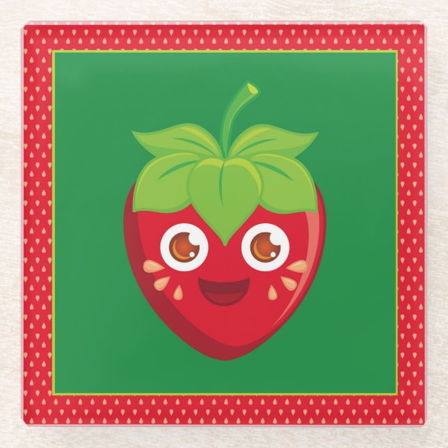 Little Strawberry Coaster (Front)