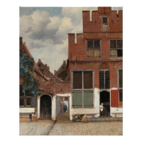 Little Street Johannes Vermeer Glossy