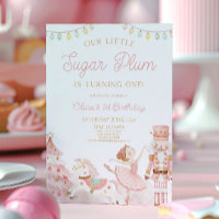 Little Sugar Plum Nutcracker 1st Birthday Party