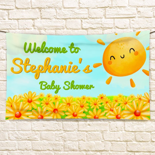Little Sunshine Baby Shower - Banner (Creator Uploaded)