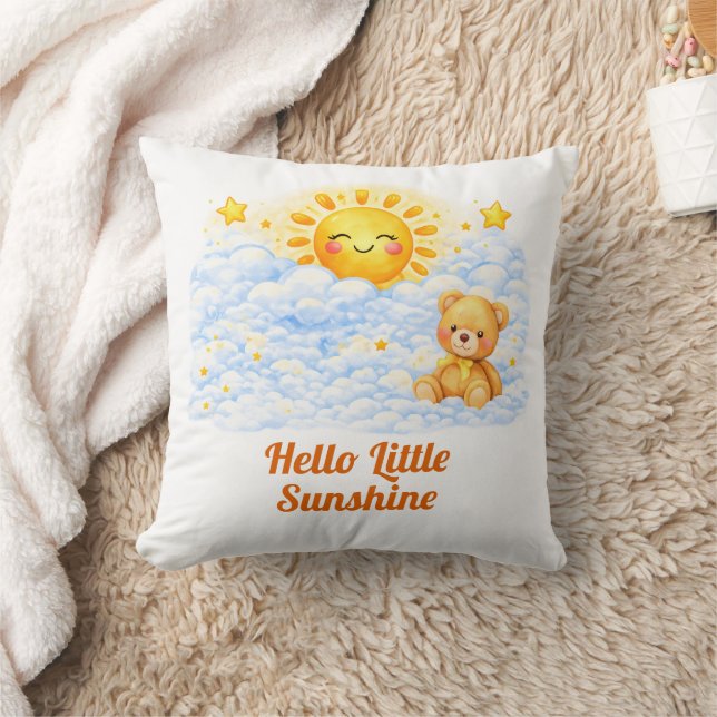 Little Sunshine Baby Shower Theme Design Cushion (Blanket)