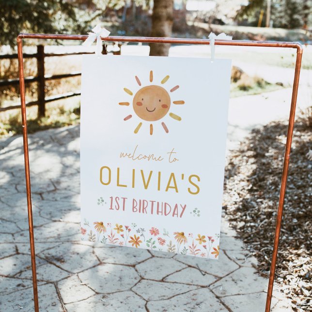 Little Sunshine Birthday Welcome Poster (Creator Uploaded)