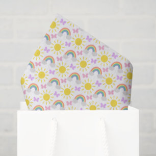  Little Sunshine & Rainbows Tissue Paper