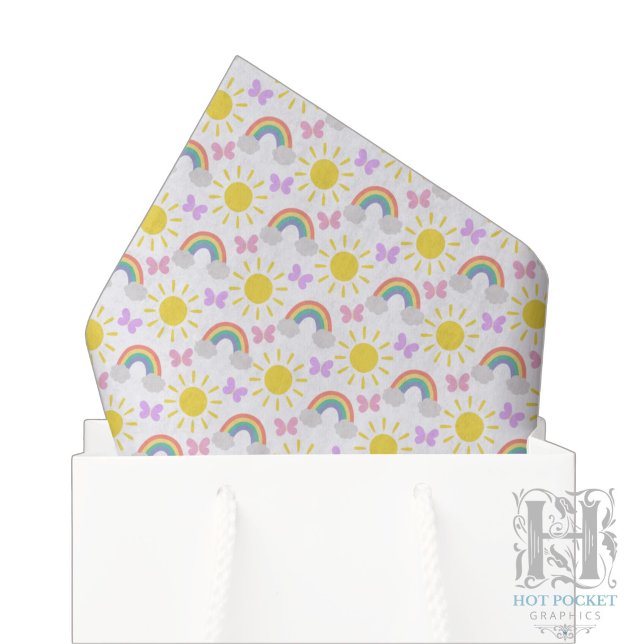  Little Sunshine & Rainbows Tissue Paper (Creator Uploaded)
