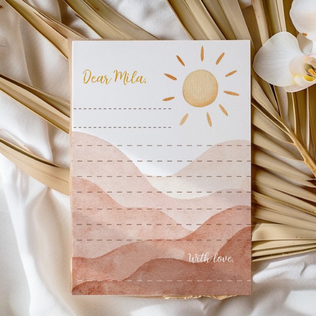 Little Sunshine Time Capsule Note Message Card (Creator Uploaded)