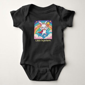 Little Superhero Baby Bodysuit