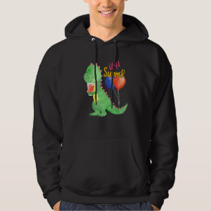 Little Sweet Dinosaur With Lemonade Refreshment Fo Hoodie