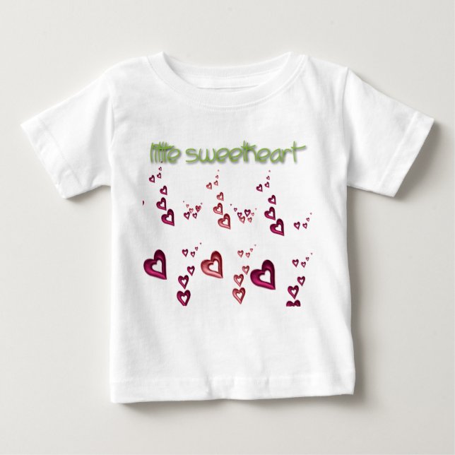 Little Sweetheart Baby Dress Baby T-Shirt (Front)