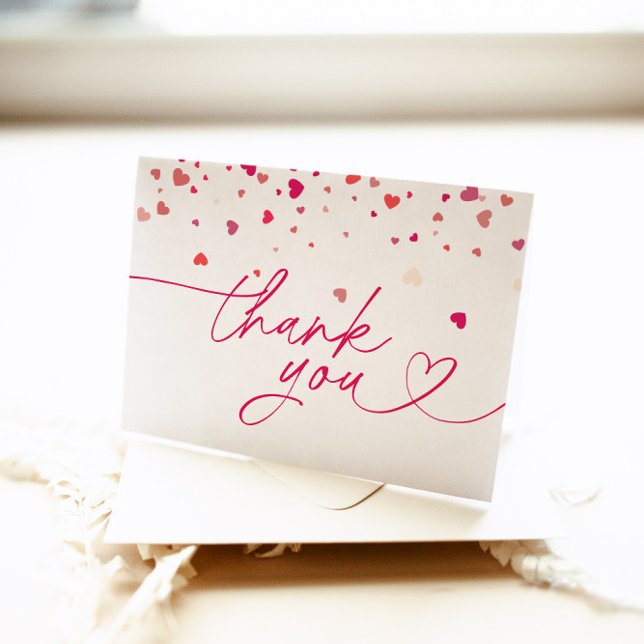Little Sweetheart Baby Shower, Baby Shower  Thank You Card (Creator Uploaded)