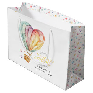 Little Sweetheart Baby Shower  Large Gift Bag