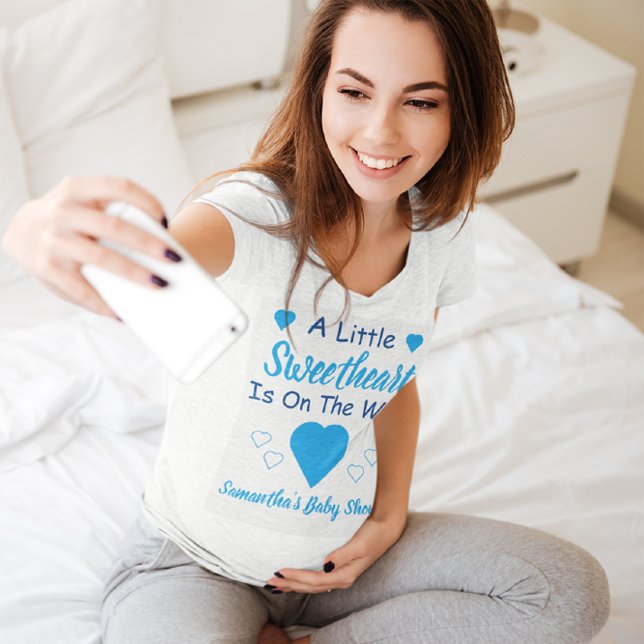 Little Sweetheart Baby Shower T-Shirt (Creator Uploaded)