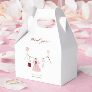 Little Sweetheart Baby Shower Valentine Custom Favour Box