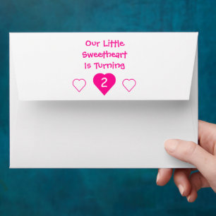Little Sweetheart Birthday Envelope