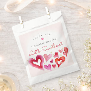 Little Sweetheart February Birthday Party Favour Bag