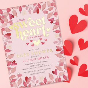 Little Sweetheart Girl Baby Shower