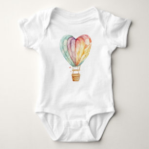 Little Sweetheart Hot Air Balloon Baby Bodysuit