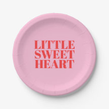 Little Sweetheart Pink and Red Girl First Birthday