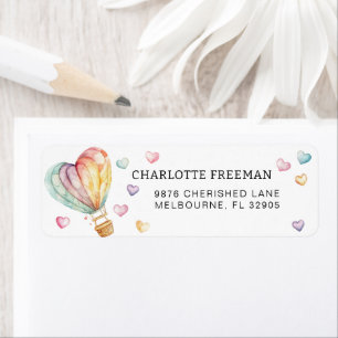 Little Sweetheart Return Address Label
