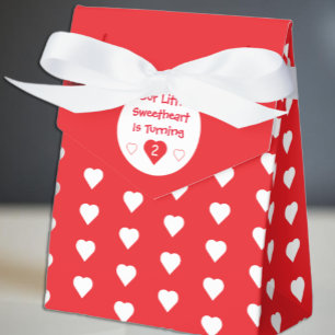Little Sweetheart Toddler Birthday Favour Box