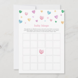 Little Sweetheart Valentine Heart Baby Bingo Game