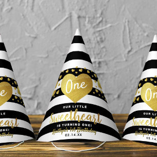 Little Sweetheart Valentine's Day Any Age Birthday Party Hat